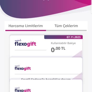 A101 Sodexo Flex Gift Çeklerim Yok