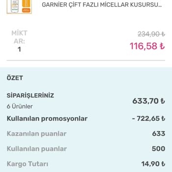 Watsons Sipariş Ve Kupon Sorunuyla İlk Deneyim Hayal Kırıklığı