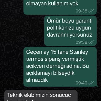 Kutupayısı İlginç Bir Stanley Termos Mağduriyeti