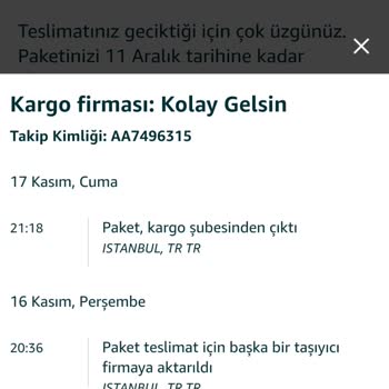 Sendeo Kargo Gecikmesi Ve İlgisizlik