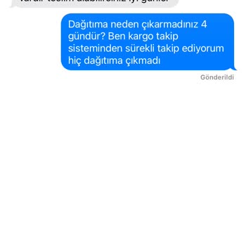 Sürat Kargo Kargonun Dağıtım Yapmaması