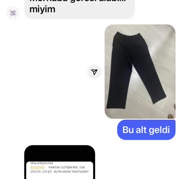 Butik Moor Yanlış Ürün Gönderip İade Almıyor.