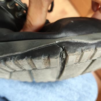 Yeşil Kundura Harley Davidson Bot Taban Kırılması