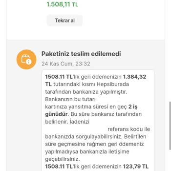 Hepsiburada Gümrüğe Takılma Problemi