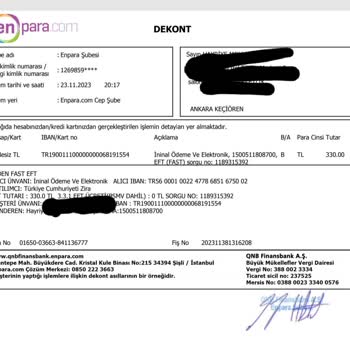 İninal Ödeme Ve Elektronik Adı Altında Yapılan İşler