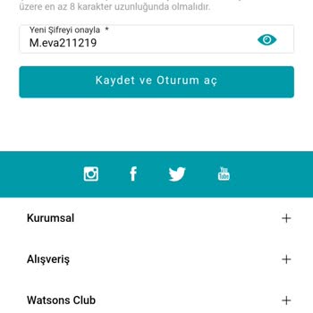 Watsons Benim Ürünüm Nerede