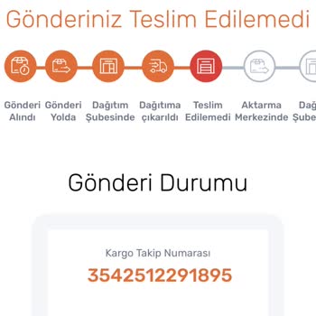 Aras Kargo Kargo Teslimatı Hüsranı