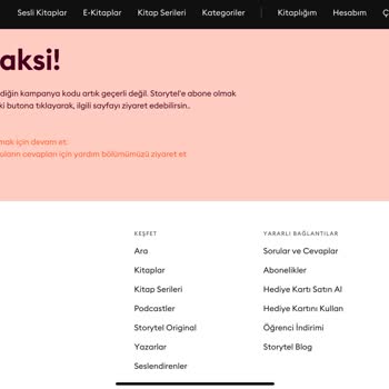 Storytel Öğrenci İndirimi Yalanı!