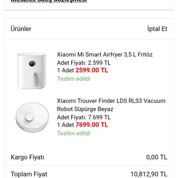 A101 Xiaomi Marka Yerine Yanlış Marka Gönderimi
