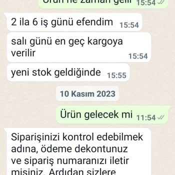Aryagross Online Dan Alınan Ürün Pişmanlığım