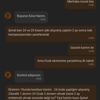 Trendyol 2 Ay Erteleme Faciası