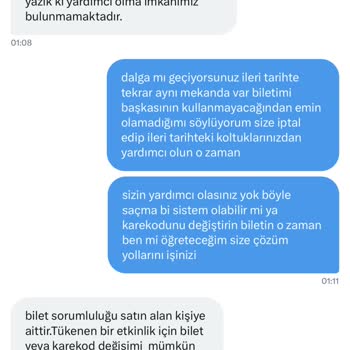 Biletix Bilet Değişikliği Yapmıyor