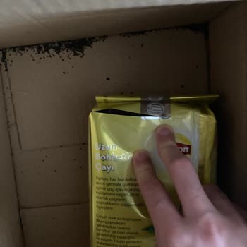 Amazon Paketi Kesilmiş Çay Gönderdi İade Almıyor!