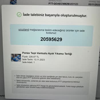Epttavm Pişmanlıktır, İade Süreci Çok Kötü