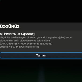FİFA Mobile Bilinmeyen Hata Problemi