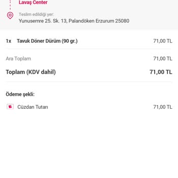 Yemeksepeti Siparişim İptal Edildi Teslim Edildi Yazıyor Ve Paramın İadesi Olmadı