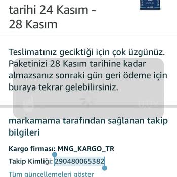 Amazon'dan Aldığım Mama Kayboldu