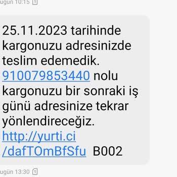 Yurtiçi Kargo Kargom Gelmedi Geldi Demeleri