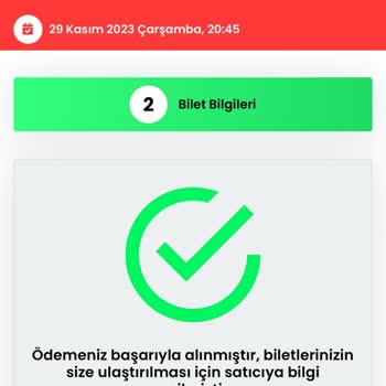 Biletalsat.com Matça Alınan Biletim Gönderilmedi