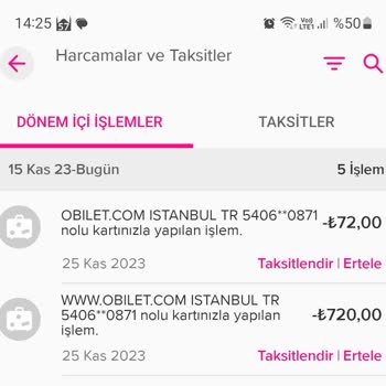 Obilet Kredi Kartımdan Ekstra Para Çekilmiş