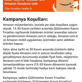 Amazon Reklamını Yaptığı Fiyat Farkı İadesini Kabul Etmiyor
