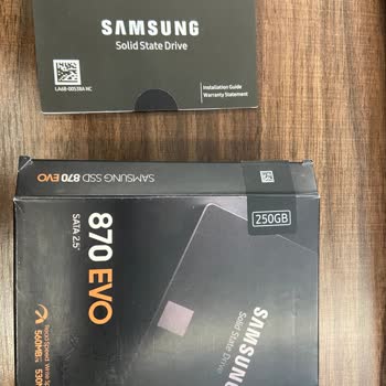 Samsung SSD Arızası Yüzünden Tüm Verilerim Gitti