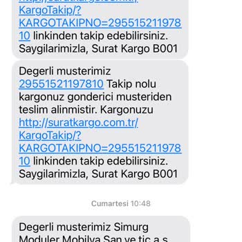 Vivense Ve Sürat Kargo Ürünümü Hala Teslim Etmedi!