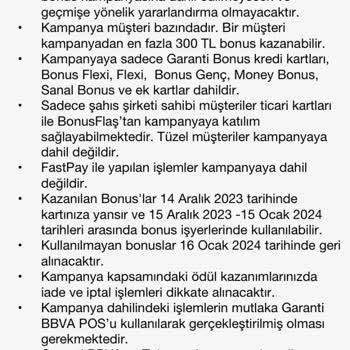 Garanti BBVA Bonus Puan