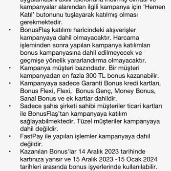 Garanti BBVA Bonus Puan