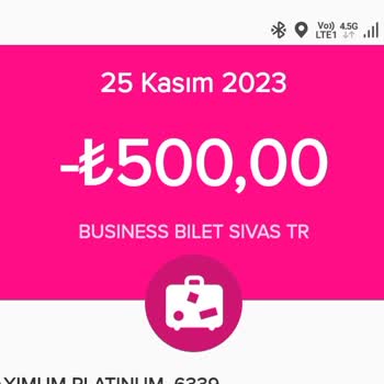 Business Bilet (businessbilet.com) Tekerlekli Sandalye Hizmeti Almak İstemiştim