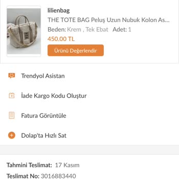 Trendyol Siparişim Teslim Edilmedi