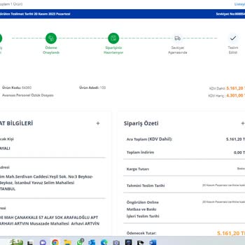 Avansas Kötü Hizmet Gelmedi 17 Sinde Verilen Sipariş 25 İnde Hala Gelmedi