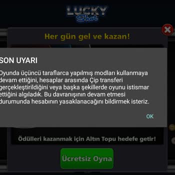 8 Ball Pool Çiplerimin Alınması Ve