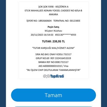 QNB Finansbank Çekilen Tutarın İade Edilmemesi