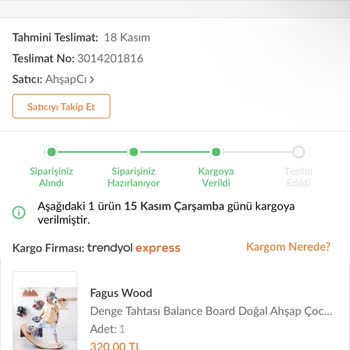 Trendyol Pişmanlığımı Buraya Yazmak İstiyorum