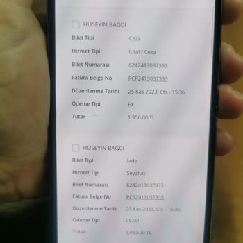 Pegasus Mobil İptal Mağduru