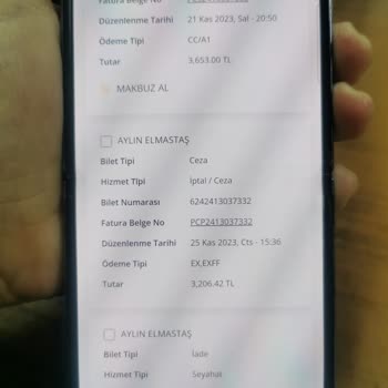 Pegasus Mobil İptal Mağduru