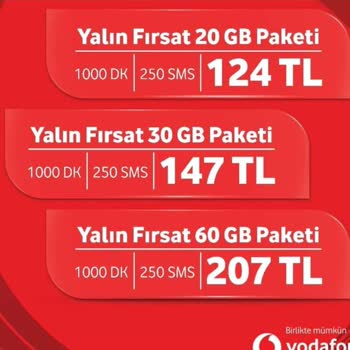 Vodafone Faturalıya Geçiş Mağduriyeti.