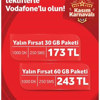 Vodafone Faturalıya Geçiş Mağduriyeti.