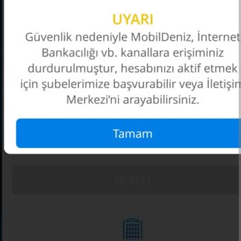 Denizbank Güvenlik Uyarısı Veriyor Para Gönderme İşlem