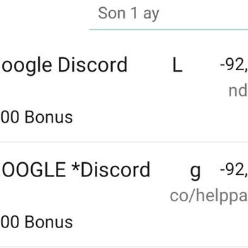 Google Hesabımdan Bilgim Dışında Para Çekildi