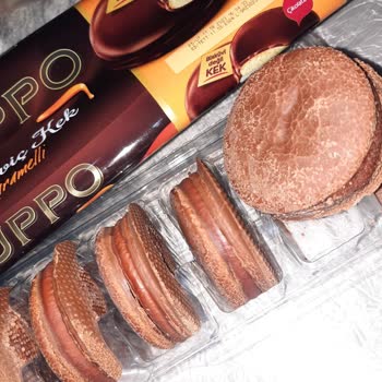 Luppo Karamelli Sandviç Kek Bozulmuş