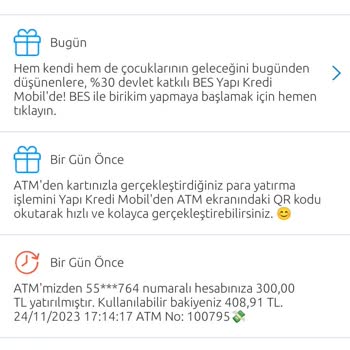 Yapı Kredi Bankası Bilgi Dahili Dışı Banka Hesabından Para Kullanma