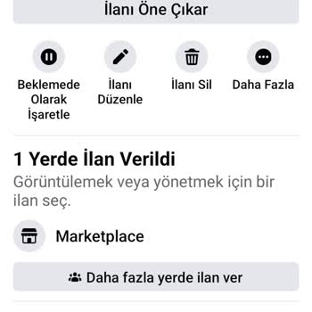 Facebook Marketplace Araç İlanı Giremiyorum!