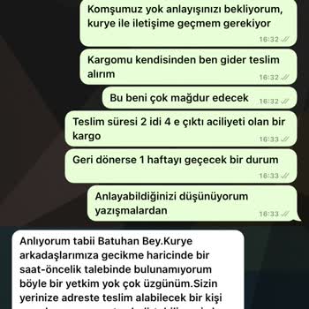 hepsiJET Hepsi-Jet 19.00 Sonrası Ulaşmayan Kargolar