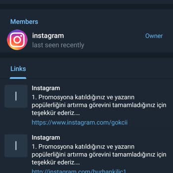 Telegram Instagram Refah Görev Grubu Hakkında