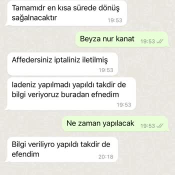 Stilzade Moda Paramı İade Etmiyorlar