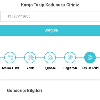 Scotty Teslim Edilmeyen Kargo