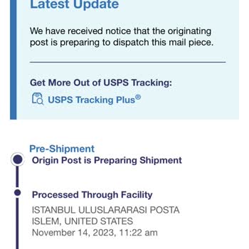 Usps Mektubu Almamak ve Herhangi Bir Bilgiye Sahip Olmamak