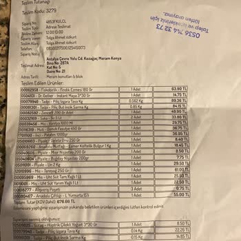 Şok Marketler Şokta Tarihi Geçmiş Ürün Gönderildi...